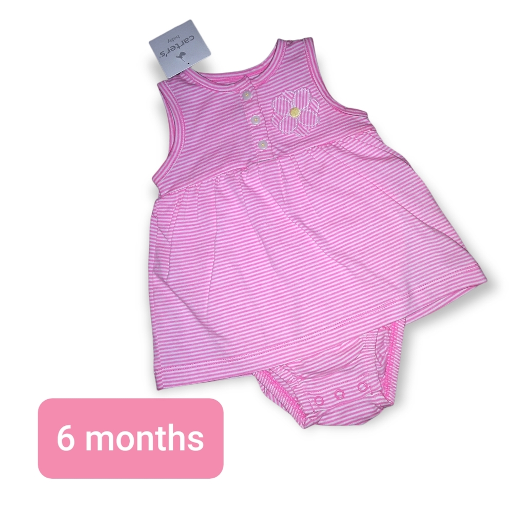 💥💥 3 for 10 💥💥 6m baby girls romper - Picture 2 of 6